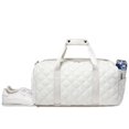 thumbnail image 3 of Bolsa de viaje Octsky para gimnasio con compartimentos para zapatos y artículos húmedos, color beige, 3 of 8