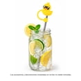 thumbnail image 4 of Popote con Accesorio Prichos Shiny Duck Color Plateado de Metal y PVC 1 Pieza, 4 of 4