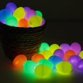 thumbnail image 7 of 216 Pcs Glowing Easter Eggs Set Includes 72 PCS Easter Eggs and 144 Mini Glow Sticks, Glow in The Dark Party Supplies, Easter Basket Stuffers Fillers for Egg Hunt Event, 7 of 7