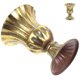 thumbnail image 4 of Jarrón de flores de metal estilo vintage jarrón secado arreglo floral jarrón para el hogar, 4 of 5