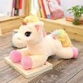 thumbnail image 2 of Cartoon Lucky Star Unicorn Plush Toy Beige 40cm, 2 of 2