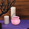 thumbnail image 5 of Pink Halloween Candy Bowl Plastic Cauldron Witch Pot of Greed Halloween Basket Witch Cauldron (1pc 2.76in), 5 of 6