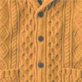 thumbnail image 3 of Cárdigan de punto con cable for hombre, suéter de manga larga con cuello tipo chal, cárdigans con botones, suéteres gruesos y cálidos con bolsillos, 3 of 6