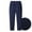 Dark Blue, variant on Men's Casual Pants Mens Pants Straight Fit Elastic High Waist Drawstring Pocket Trousers Plaid Vintage Loose Trousers Anniversary Fall Winter Pants