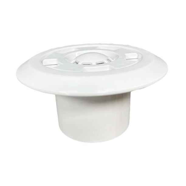 Drenaje Principal de Piscina Accesorio de Desbordamiento Adaptador Universal Tapa Rejilla en Material PP Apto para Alberca Uso Institucional 2 pulgadas DN63