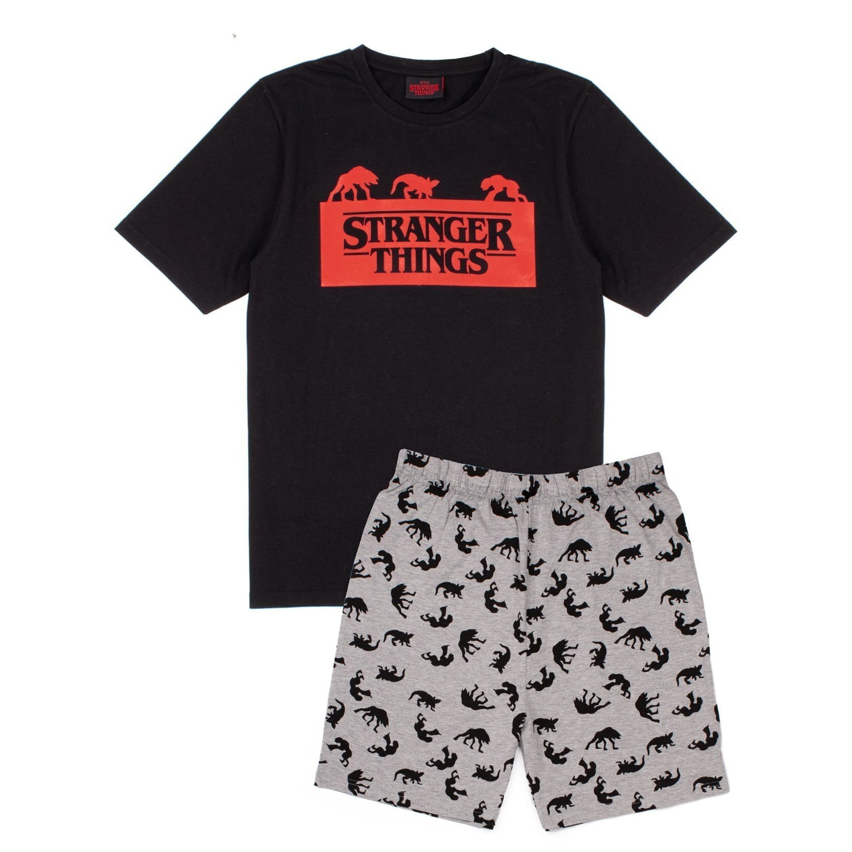 Stranger Things Mens Short Pyjama Set 