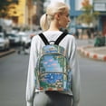 thumbnail image 7 of FORMRS Mini Backpack Purse for Women Travel Daypack Casual Shoulder Bag, Sea Window, 7 of 7