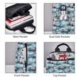 thumbnail image 3 of Balery Sea Marine And Lighthouse Mochila ligera para hombre y mujer: duradera e impermeable, ideal para la escuela, el trabajo, viajes y uso diario., 3 of 7