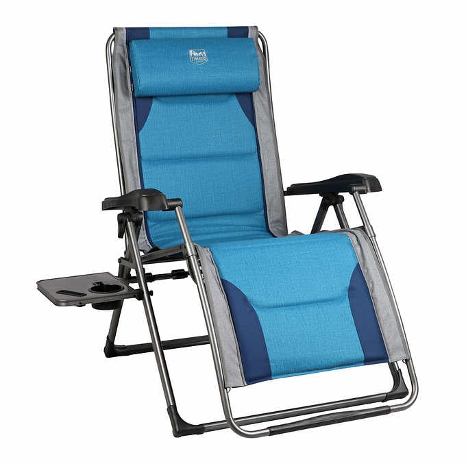 Timber Ridge Zero Gravity Lounger With Side Table Walmart Canada