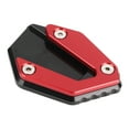 thumbnail image 2 of Kickstand Extension Pad Anti Slip Side Stand Support Fit for Yamaha MT 07/FZ 07/TRACER 700 2014-2019(Red ), 2 of 9