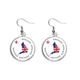 thumbnail image 1 of del Reino Unido Pendientes pendientes de plata colgantes joyas señora Unbranded M, 1 of 3