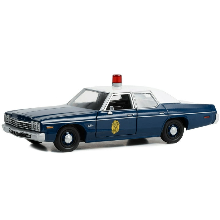 1975 Dodge Monaco Dark Blue with White Top 