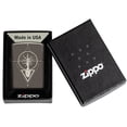 thumbnail image 7 of Zippo Heart Of Tree Design Black Ice Pocket Lighter, 7 of 7
