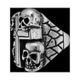 thumbnail image 6 of Eddie Munson Rings - Exact rings from the TV show Cross with Skulls Ring, 5, 6 of 8