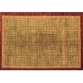 thumbnail image 1 of Ahgly Company Indoor Rectangle Abstract Brown Modern Area Rugs, 8' x 12', 1 of 4
