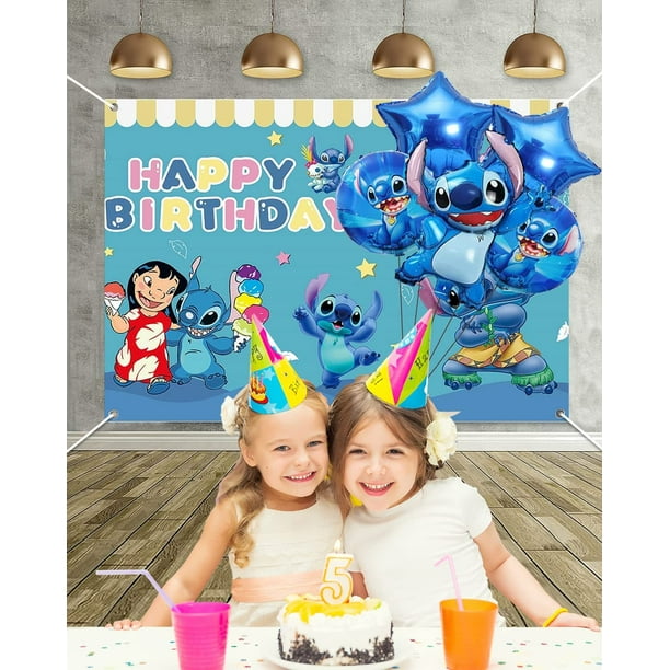 Buy Lilo,stitch,bouquet,balloons,decoration,birthday,girl,cake