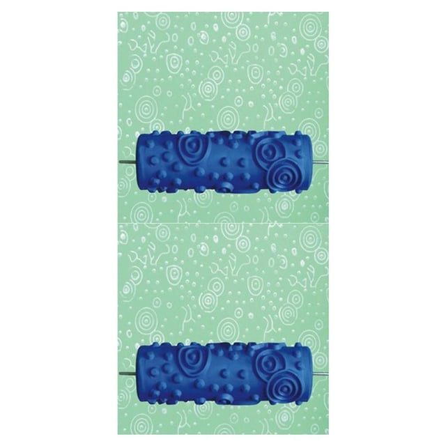 Sonducket Wall Decoration Empaistic Flower Texture Painting Paint Roller Machine or Type1