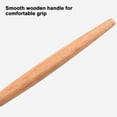 thumbnail image 5 of LShunze Danish Dough Whisk, 13" Stainless Steel Bread Dough Mixer Wooden Handle for Sourdough Making Mixing Whisking Tool, 5 of 7