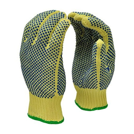 Kevlar Knit Shell Glove - G & F 1670L Cut Resistant Work Gloves, 100-Percent Kevlar Knit Work Gloves, Make by DuPont Kevlar, Protective Gloves to Secure Your hands from Scrapes, Cuts in Kitchen, Wood Carving, Carpentry and Dea