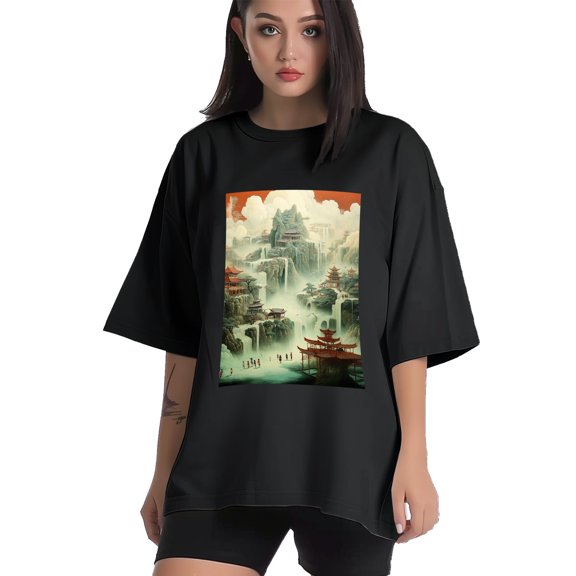 Plus Size Shirt for Women Black Tops for Women Short Sleeves Shirt for Women Palace T Shirt Crewneck Shirt for Women XS