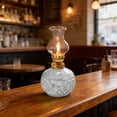 thumbnail image 3 of Orangide Oil Lamp Vintage Style, Glass Kerosene Lantern with Clear Candle Holders, Hurricane Lamp for Home Decor Camping Emergency, 3 of 8
