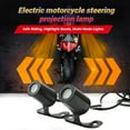 thumbnail image 3 of 2 Pcs Motorcycle Turn Signals Projector Lights, LED Projector Turn Lights with Arrow Projection,motorcycle projection turn lights,motorcycle led turn lights projector, 3 of 9