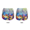 thumbnail image 6 of Goofa Spring Flower Seasonal Printed Women 2 in 1 Running Shorts,Quick Dry Athletic Workout Shorts,High Waisted Athletic Shorts with Liner Pockets-Small, 6 of 9