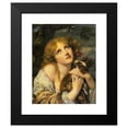 thumbnail image 2 of Jean-Baptiste Greuze 15x18 Black Modern Framed Museum Art Print Titled - The Souvenir (1787 - 1789), 2 of 5