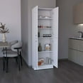 thumbnail image 4 of Depot E-Shop Kitchen Pantry 71" H, 4 Doors, 5 Adjustable Shelves, Laundry, White, 4 of 6