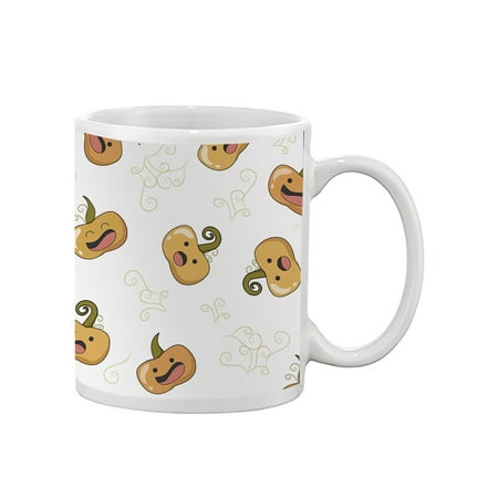 

Cute Pumpkin Patch Pattern. Mug - Image by Shutterstock