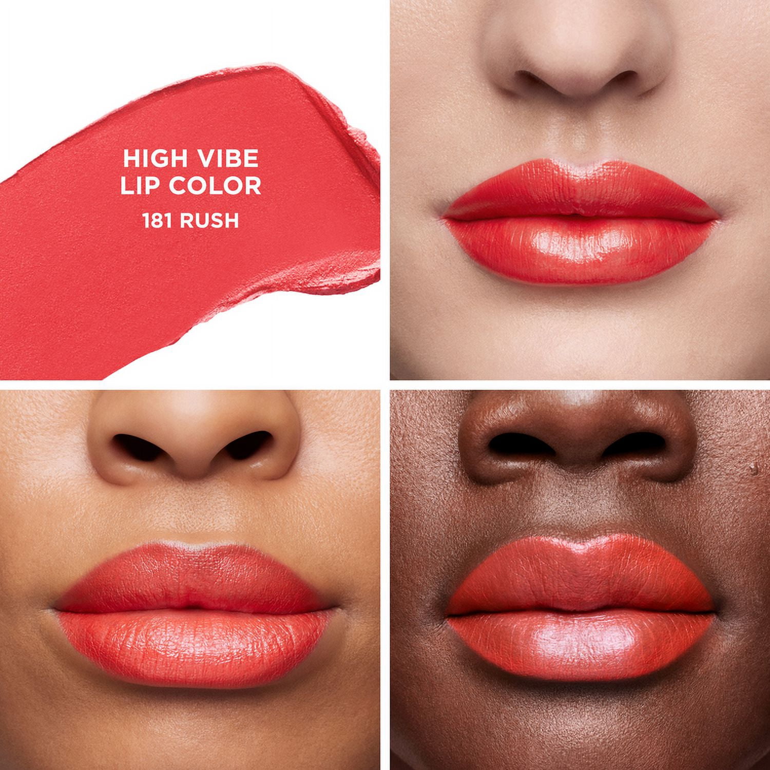 Laura Mercier High Vibe Lip Color - 181 Rush , 0.05 oz Lipstick