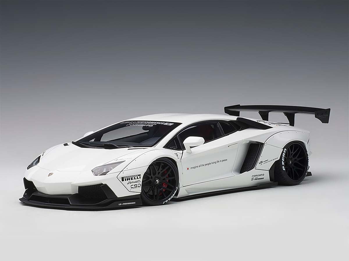 model car lamborghini aventador