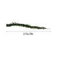 thumbnail image 4 of 9ft Norfolk Pine Christmas Garland, 90-Tip Artificial Pine Vine for Front Door, Mantel, Staircase, Window, Wall, Indoor & Outdoor Holiday Decorations, 4 of 7