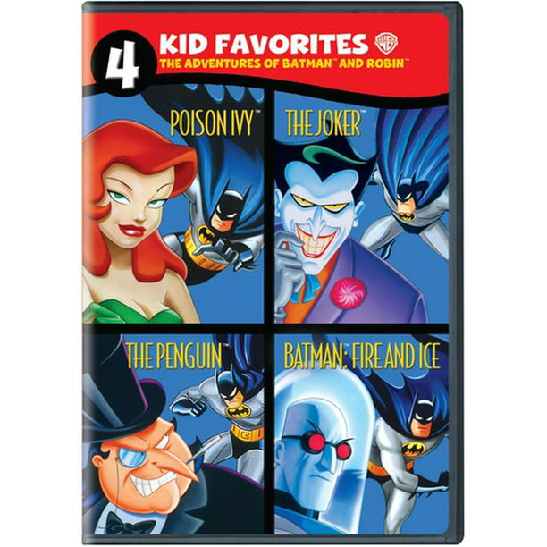 4 Kid Favorites: The Adventures of Batman and Robin (DVD) 