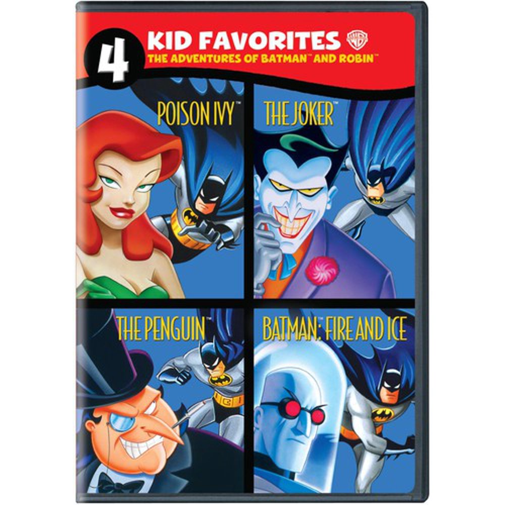 4 Kid Favorites The Adventures of Batman and Robin (DVD)