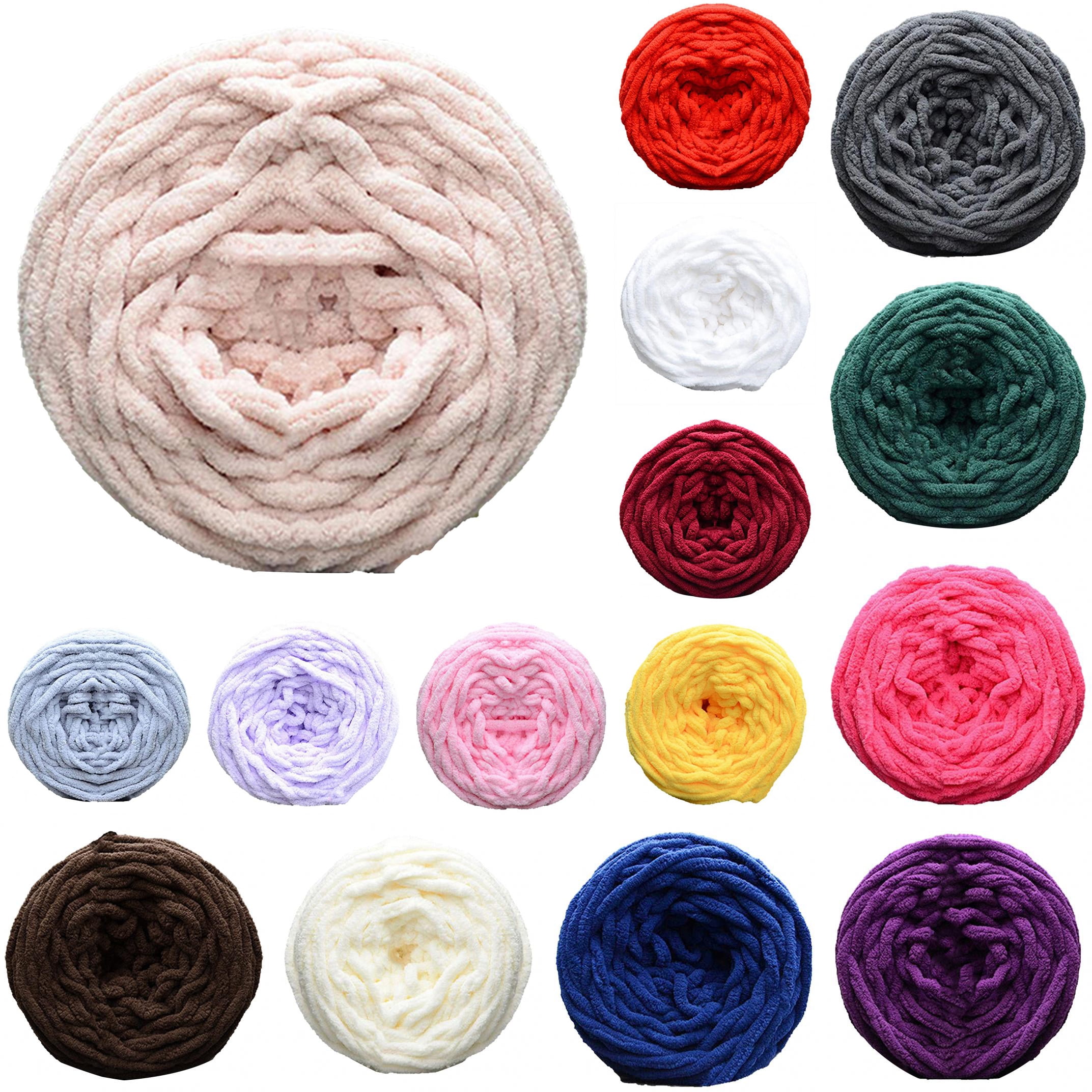Limei 1 Pack Knitting Yarn Soft DIY Soft Knitting Sweater Knitwear Yarn