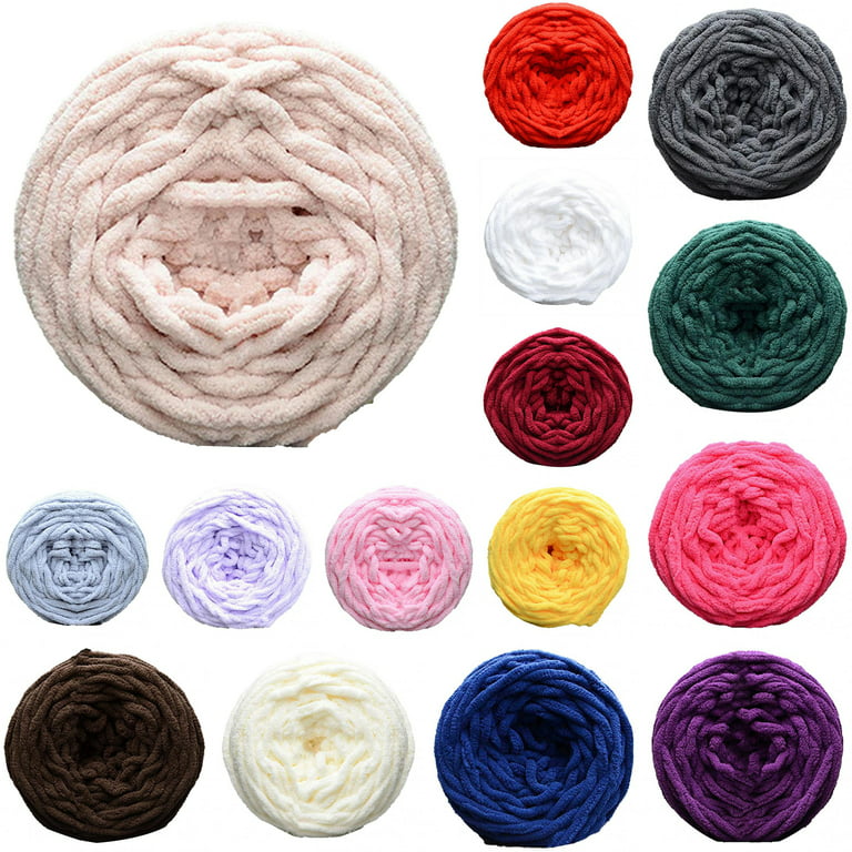 Limei 1 Pack Knitting Yarn Soft DIY Soft Knitting Sweater Knitwear Yarn for  Towelling Sweater Scarf