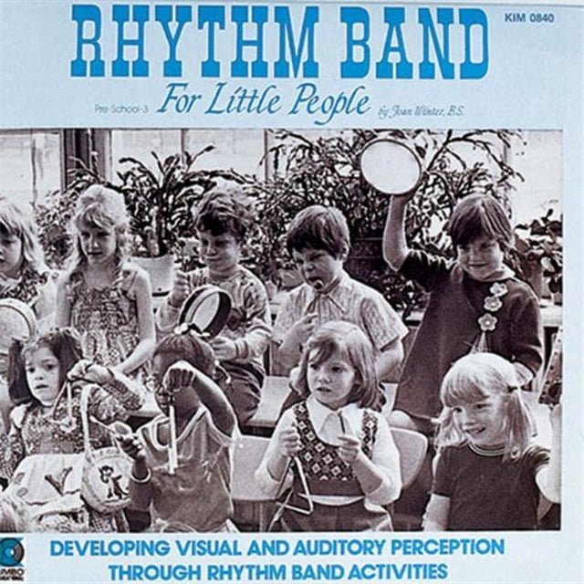 Kimbo Educational KIM0840CD Rythm Band pour les Petites Personnes Chanson CD pour K à la 2ème Année