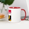 thumbnail image 4 of CafePress - Maryland Blank Flag Mug - 11 oz Ceramic Mug - Novelty Coffee Tea Cup, 4 of 6