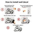 thumbnail image 1 of Wall Decoration Sticker Wall Decor Gamer Wall Sticker Removable Wall Decoration Sticker Wall Decor Gamer Decorations Home Playroom Bedroom, 1 of 7