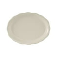thumbnail image 2 of Tuxton China  Emerald 9.5 in. x 7.5 in. Narrow Rim Oval Platter - American White with Green Speckle  - 2 Dozen, 2 of 3