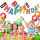 thumbnail image 3 of Conjunto de pancartas con diseño de barco para fiesta de cumpleaños, banderines coloridos de avión y camión, guirnalda de banderas creativa, suministros para fiestas de cumpleaños, 3 of 6