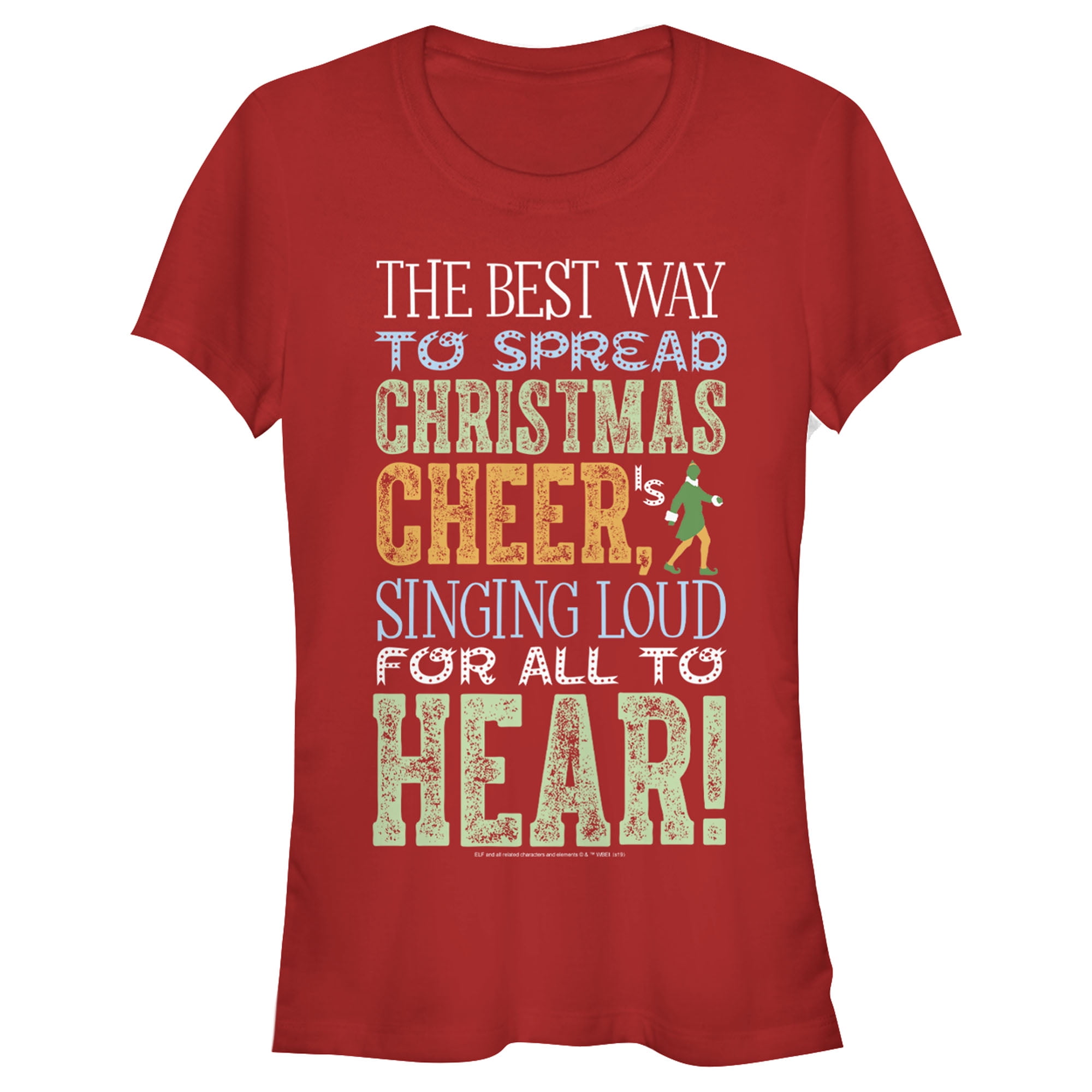 walmart elf t shirt