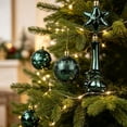 thumbnail image 5 of 28Pcs Christmas Ball Ornaments, Green Hanging Spherical Pendants, Shatterproof Tree Decorations for Christmas Tree Home Party Wreath Garland, Holiday Baubles, 5 of 6