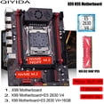 thumbnail image 2 of QIYIDA X99 H9S Motherboard Set Kit With LGA2011-3 Xeon E5 2630 V4 CPU DDR4 16GB REG ECC memory NVME M.2 TPM 2.0 Interface SATA3, 2 of 4
