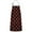 Red Strawberry Plants, variant on Red Strawberry Plants Black Pattern Apron-Garden Aprons for Women with Pockets-Cotton Linen Waterproof Kitchen Cooking Gardening Aprons Adjustable for Kitchen,Cooking,BBQ and Salon 33x27 Inch