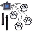 thumbnail image 3 of ER Guirnalda De Luz Solar Led Patas De Perro 4 Leds Cable Negro Solar Al Aire Libre oso de fresa Electrónica, 3 of 5