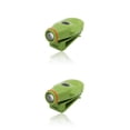 thumbnail image 1 of Soidarity Sombreros de luz LED montados en la tapa Lámpara con clip Faros delanteros Actividades Faros Linterna Suministros para lectura Greeb No.01 2piezas Soidarity CBP191986, 1 of 1