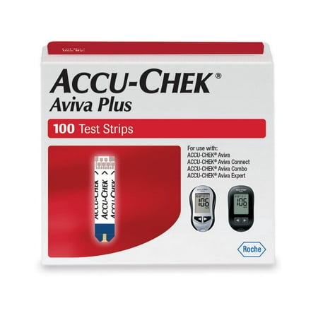 ACCU-CHEK Aviva Blood Glucose Test Strips 100ct