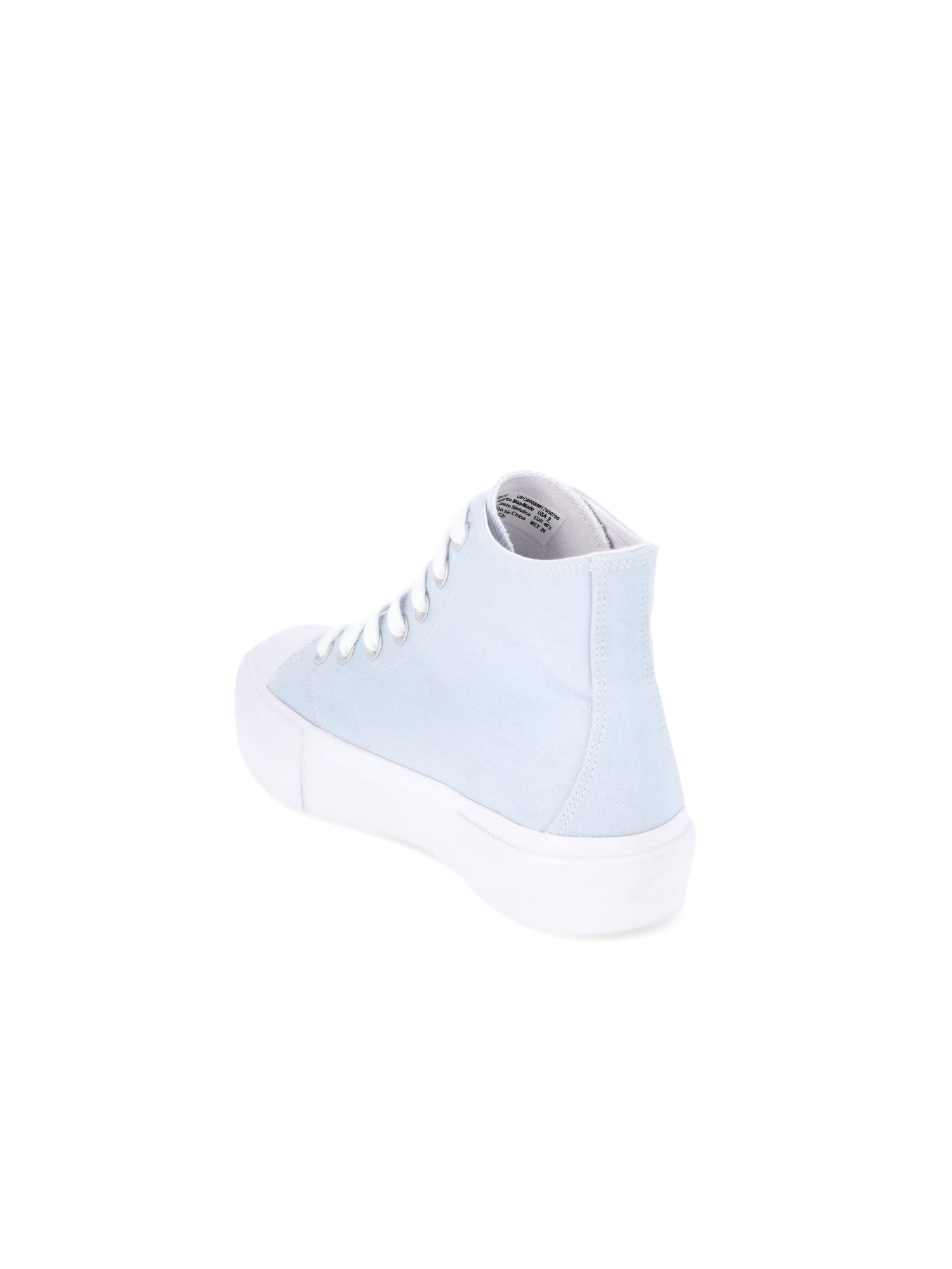 No Boundaries Platform Lace Up Hi Top Sneakers, Women's
